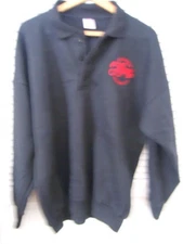 JERICO SOFT WEAR LEAMINGTON FLYERS WESTERN JR. B SIZE L BLACK SWEAT SHIRT NO TAG
