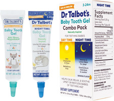 Dr. Talbot S Baby Tooth Gel Combo Pack - 0.53 Oz - 2 Pack Daytime and Nighttim
