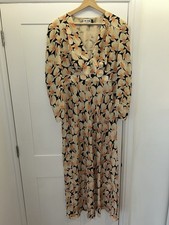 Rixo Silk Dress Multi-Color, Size XL (UK 16)