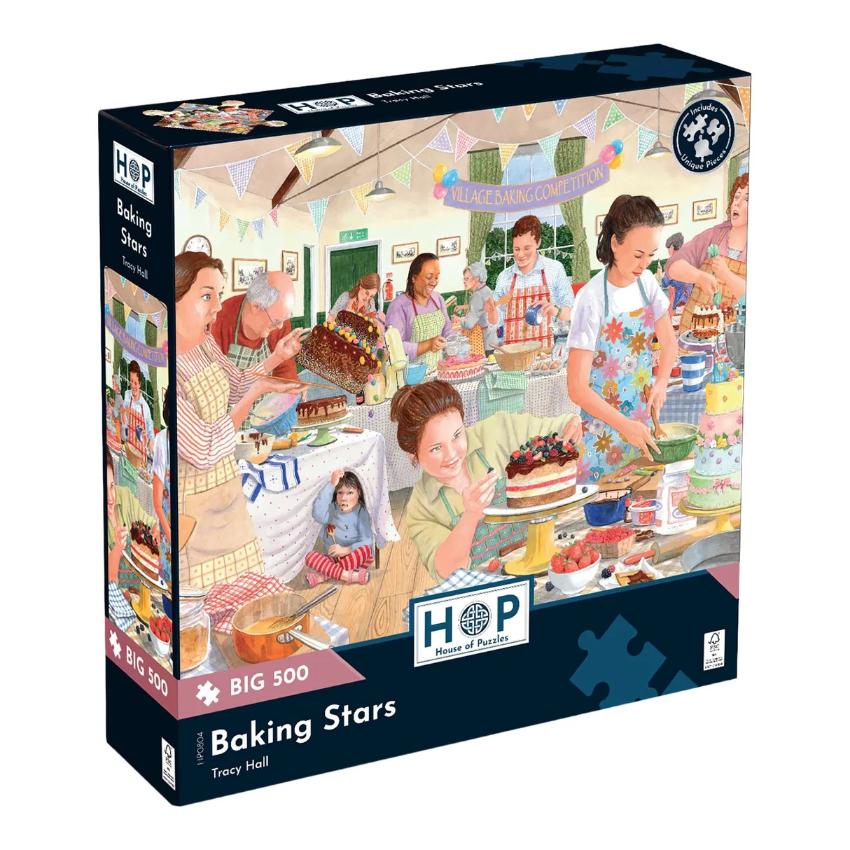 The House Of Puzzles Baking Stars Big 500 Piece Jigsaw Puzzle - Image 2