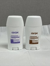2 Pack New Carpe Antiperspirant Lotion Coconut Vanilla  Lavender Citrus 50g