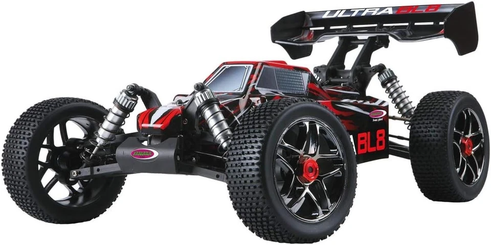 Jamara Ultra BL8 Buggy 4WD 1:8 Lipo 2,4GHz Speedregler 60A Allradantrieb - Bild 4 von 4