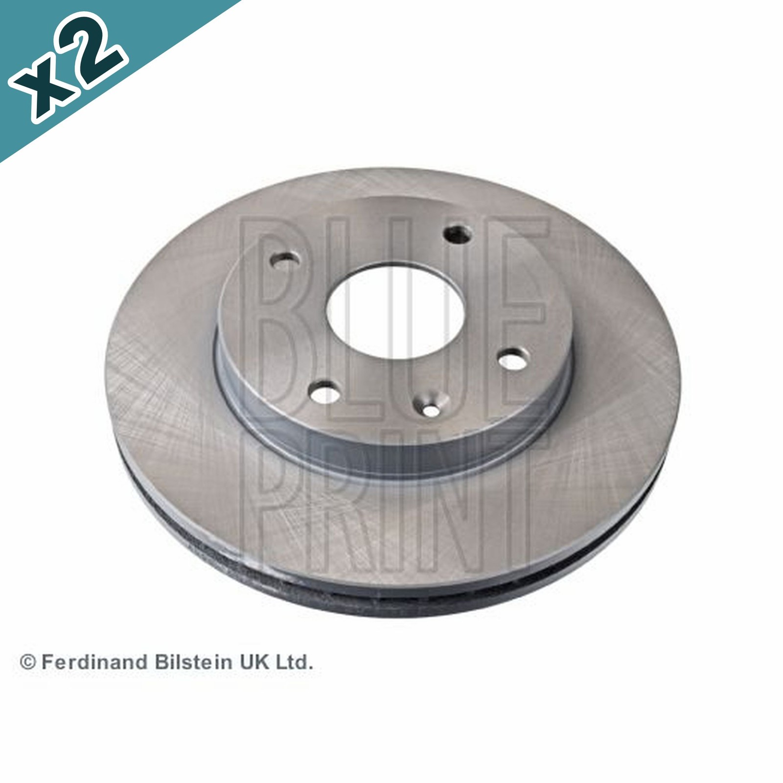 Blueprint ADG04346 Brake Disc Front Fits Chevrolet Tacuma Daewoo Evanda Tacuma