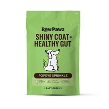 Raw Pawz Shiny Coat Essential Greens Meal Topper - 90g