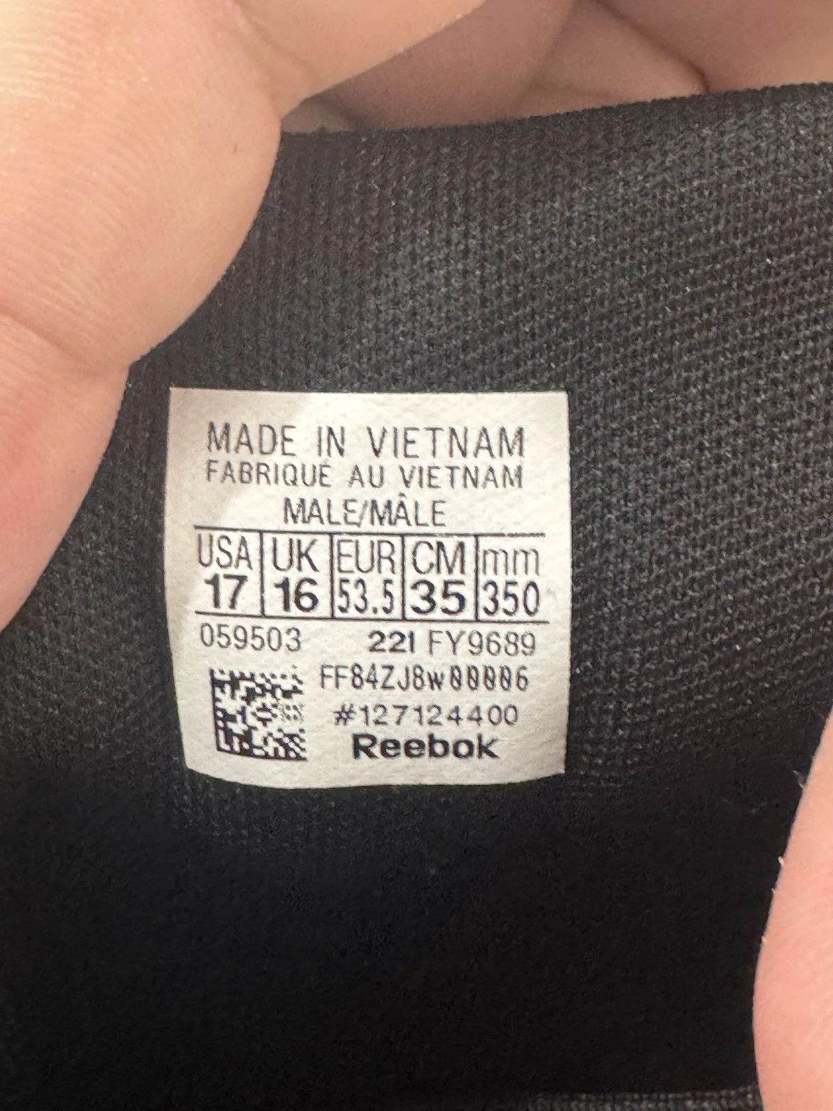 Scarpe da basket Reebok Answer IV Hot Rod da uomo taglia 17 FY9689