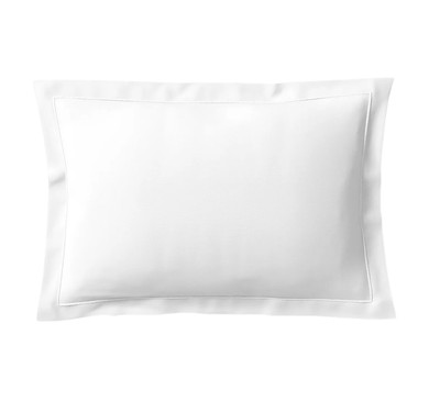 Bezug 100% Baumwolle Blanc des Vosges 50 x 75 weiß bdv