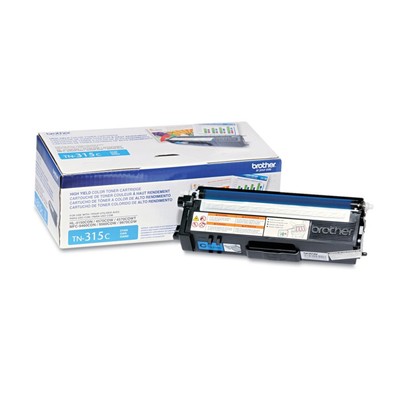 Brother TN315C 3500 Page High-Yield Toner - Cyan New