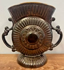 Red Wing MCM Vintage Metallic Bronze Pottery Vase #948