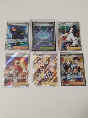 Pokemon Kindler/Geeta/Mystery Garden Trainer Full Art/Trainer Gallery Cards 