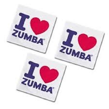 Zumba I Love Zumba Small Towels - White  3 pack or 10 pack New 