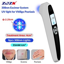 308nm UV Lamp Light Therapy Device for Skin Diseases Facial Home Use 55mW/cm 