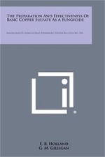 The Preparation and Effectiveness of Basic Copper Sulfate as a Fungicide: Massac