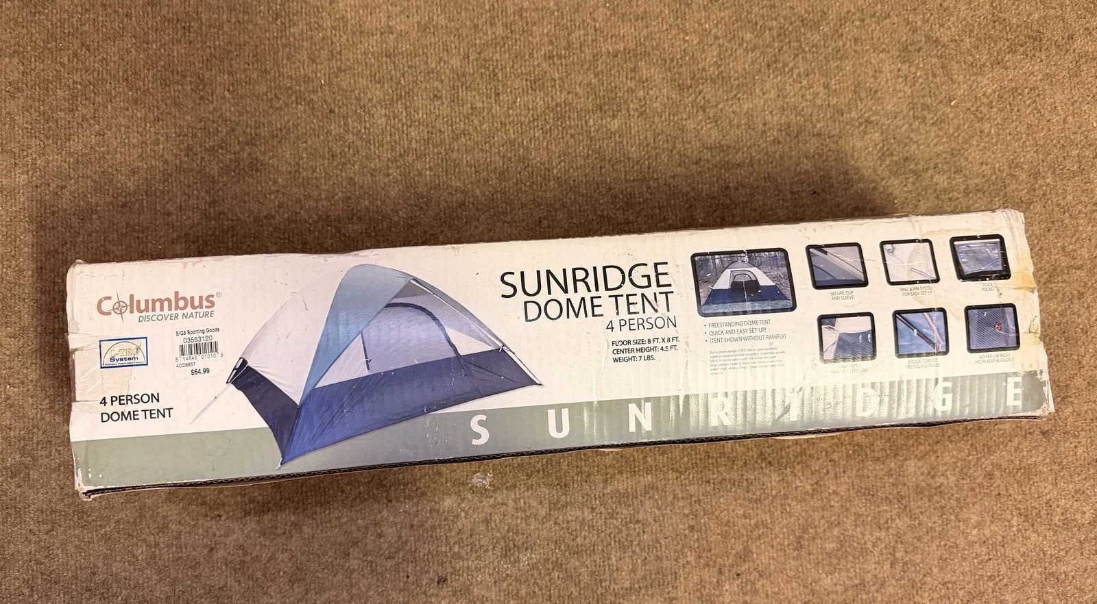 Columbus Sunridge Dome Rent 4 Person