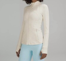 Women  s Lululemon Track Jacket S Slim Fit Nylon Full Zip Thumbholes Pockets