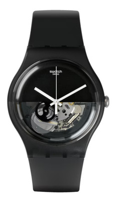 Swatch   DIPBLACK   SUOB116   2015   Original Box   New in Box