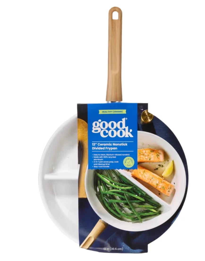 Good Cook 12 In Divided Frying Pan amazing titkok viral!