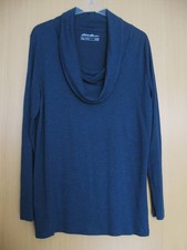 Eddie Bauer Damen Pullover mit Wasserfallkragen Gr. XL