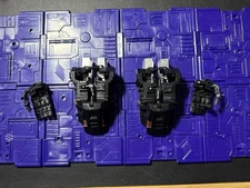 BLACK Hand Foot Upgrade Kit For IDW Combiner Wars Menasor Bruticus Superion
