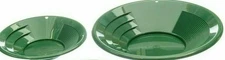SUMMER SPECIAL  12" & 10" Green Plastic Gold Panning Pans $12.88
