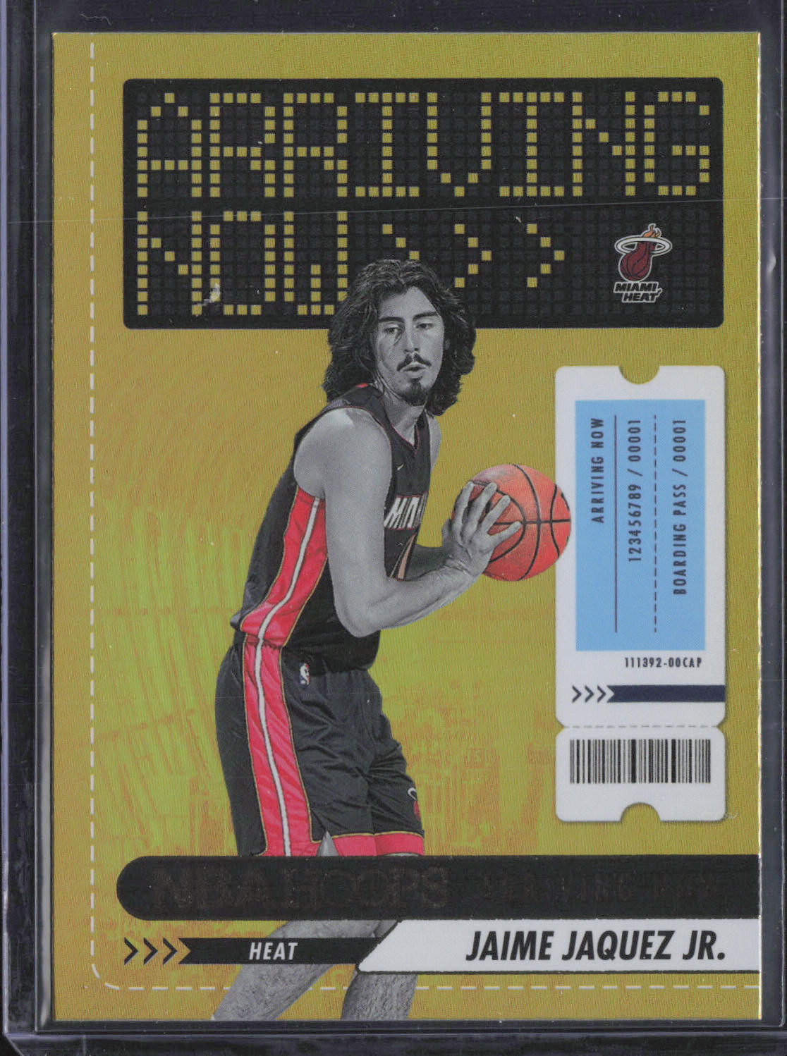 Jaime Jaquez Jr. 2023-24 Hoops Arriving Now Holo #30 Miami Heat