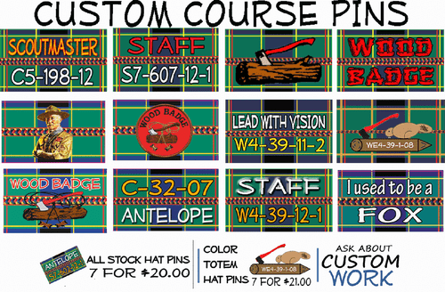 BUFFALO Wood Badge Critters Stone Tiles, Artwork by Kaye Templeman - Picture 6 of 10