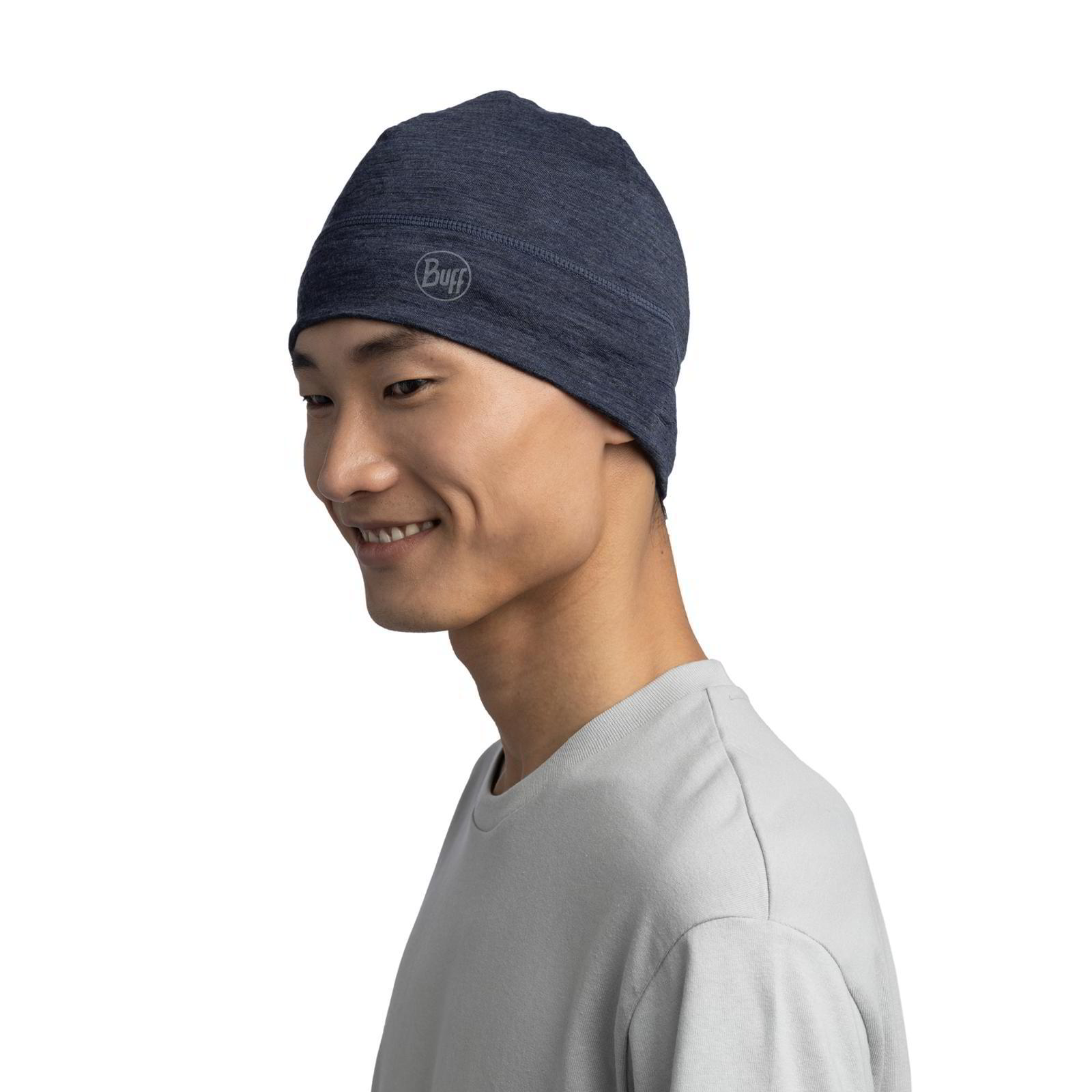 Buff Lightweight Merino Wool Hat in Solid Night Blue