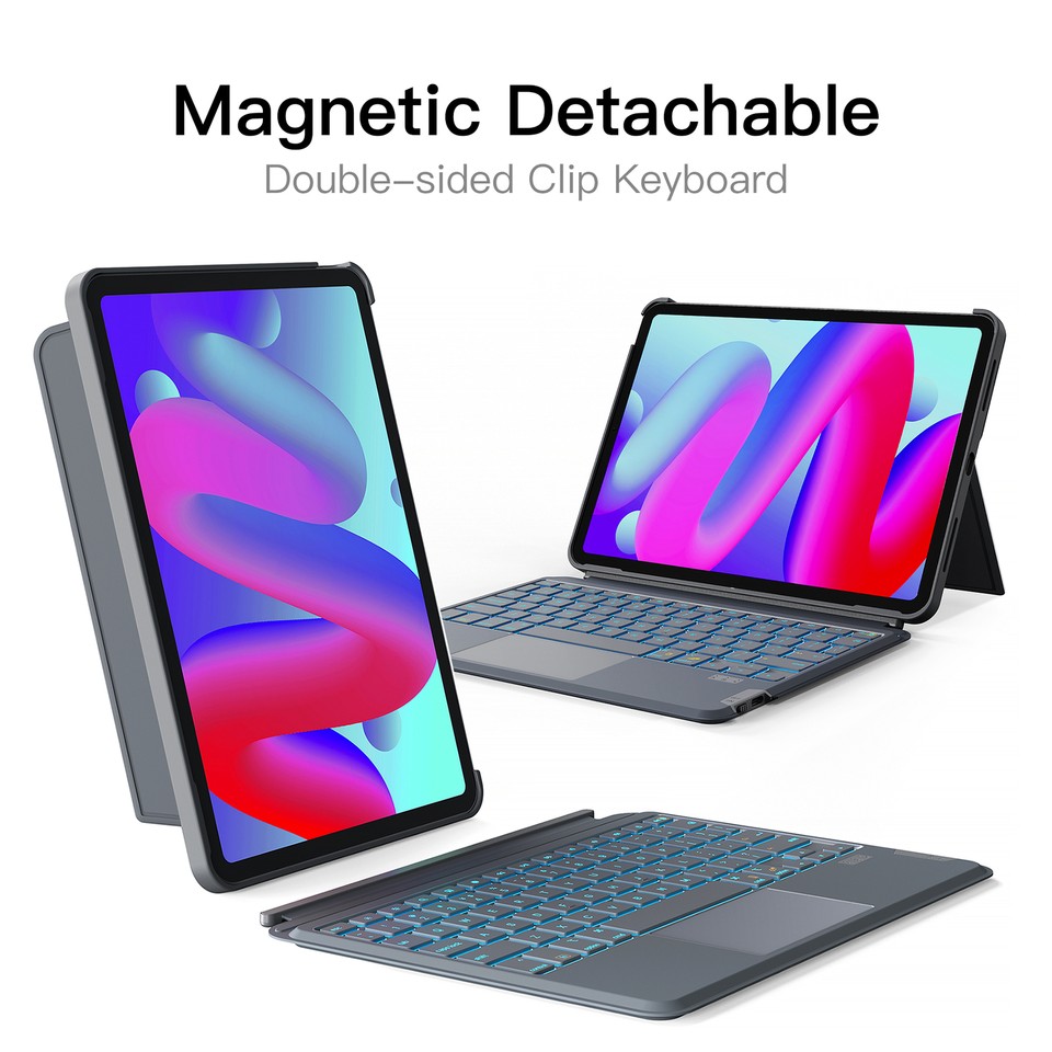 Inateck iPad Pro 11 inch Case with Keyboard, Keyboard Case iPad Air 5/4