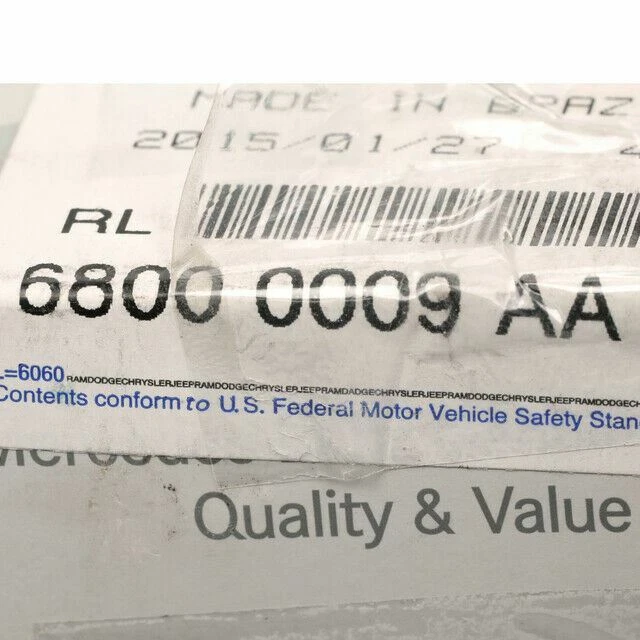 Inyector de combustible delantero genuino Mopar 2005-2006 Chrysler Crossfire 68000009AA Foto 2 de 4