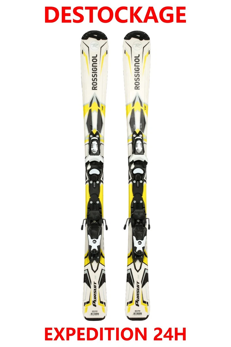 Ski Rossignol Pursuit RTL X + Fixations, Homme, Taille 161-170 Cm, Occasion