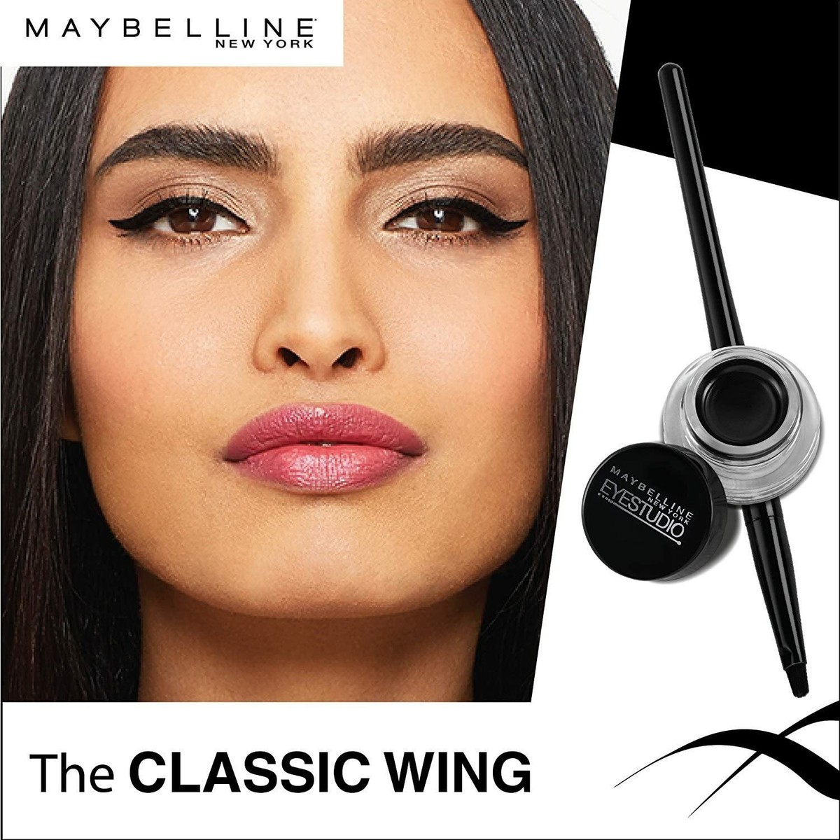 Eyeliner Maybelline Lasting Drama - Noir Carbone Mat - Crayon/Gel Longue Tenue - Neuf