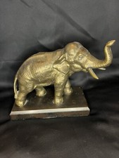 Vintage Brass Elephant, PM Craftsman, Made In Florida  9 in. x 7 in.