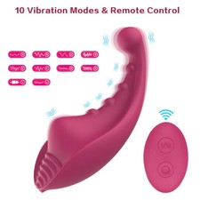 10 Mode Wireless Remote Control Double Vibra Panties Rechargerable Women Toys