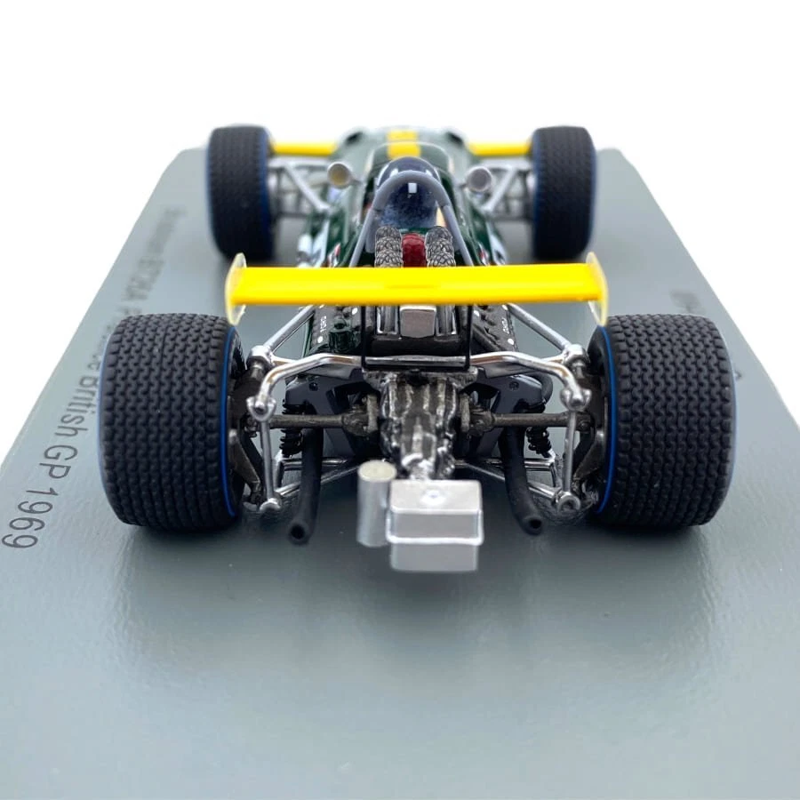 Modellino F1 Spark Model 1/43 Brabham BT26A Practice British GP 1969 #8 G. Hill - Immagine 4 di 4