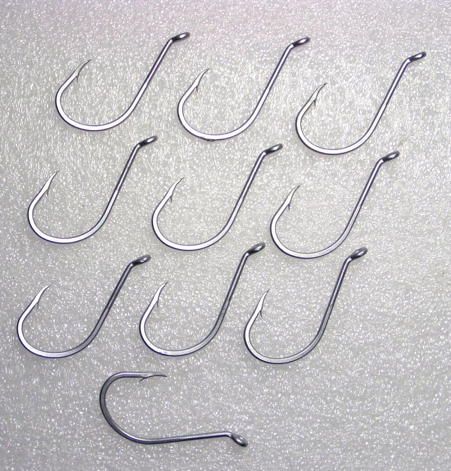 10 x VMC Meeres haken 9299PS,SeeFisch, Angelhaken,Dorsch,Seelachs, Rotbarsch,Neu