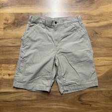 Vintage Carhartt Carpenter Shorts Men's Size 32 Workwear Light Brown Khaki