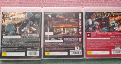 Lot 3 Devil May Cry 4 & Devil May Cry HD Collection & DmC set PS3