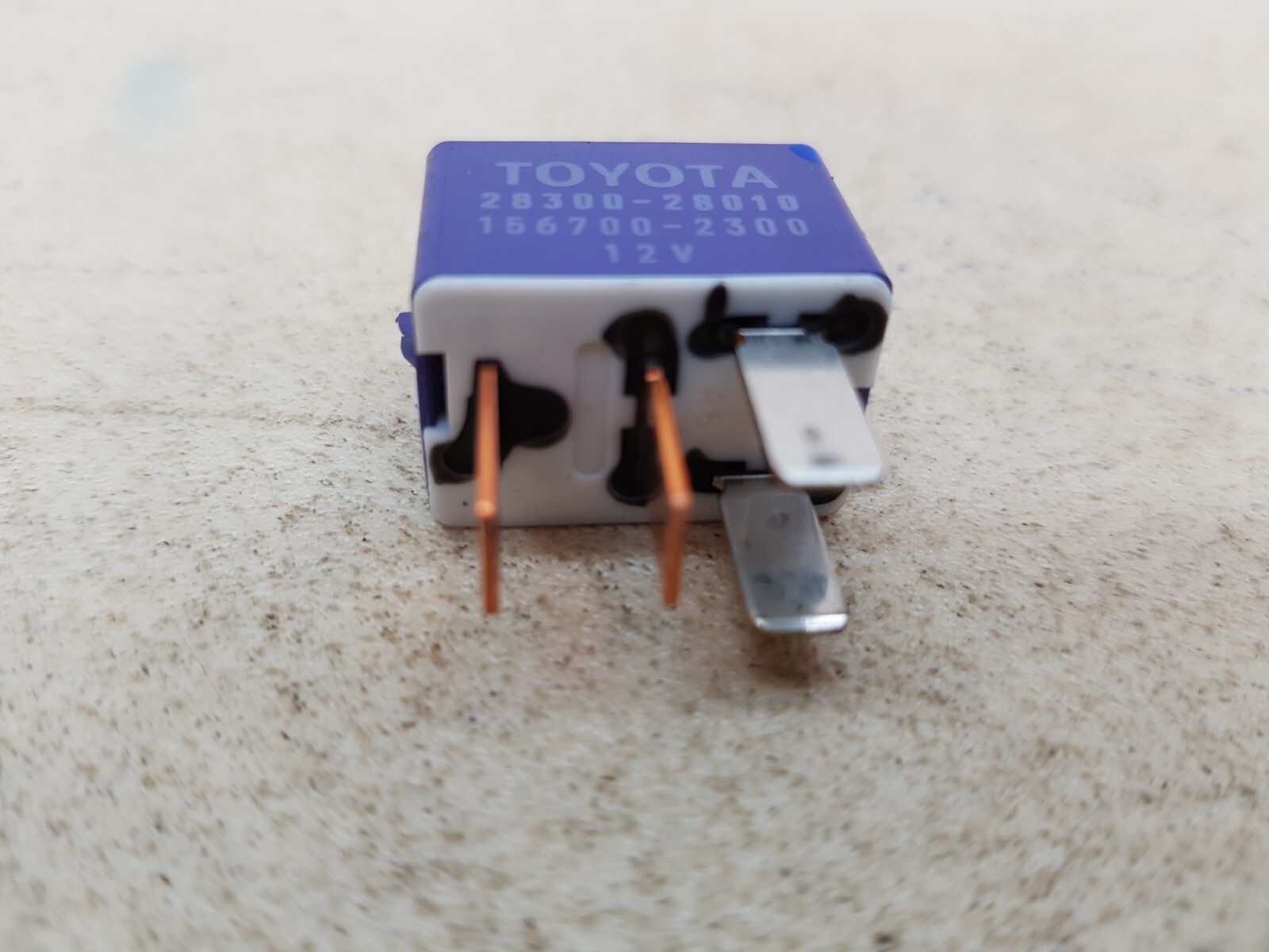 TOYOTA COROLLA VERSO YARIS LEXUS 4 PIN STARTER CUT OFF PURPLE RELAY