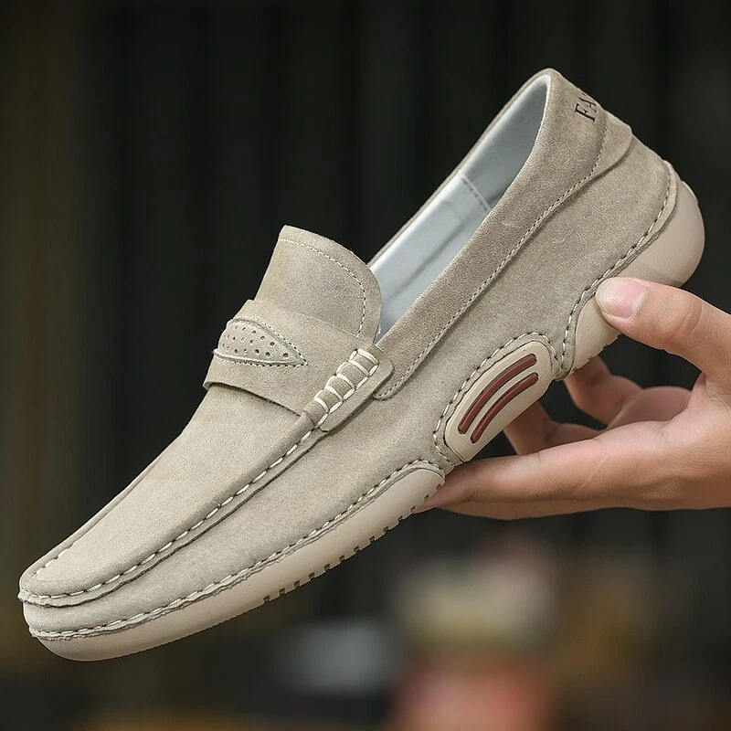 Sweat leather hotsell loafers