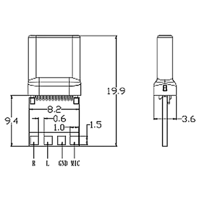 ALC5686 Chip Type-C Digital Audio Headphone Plug DAC Decoding Connector ...