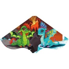 Kite Dragons SkyDelta 30-Inch-Wide Poly with Handle Line  SkyTails
