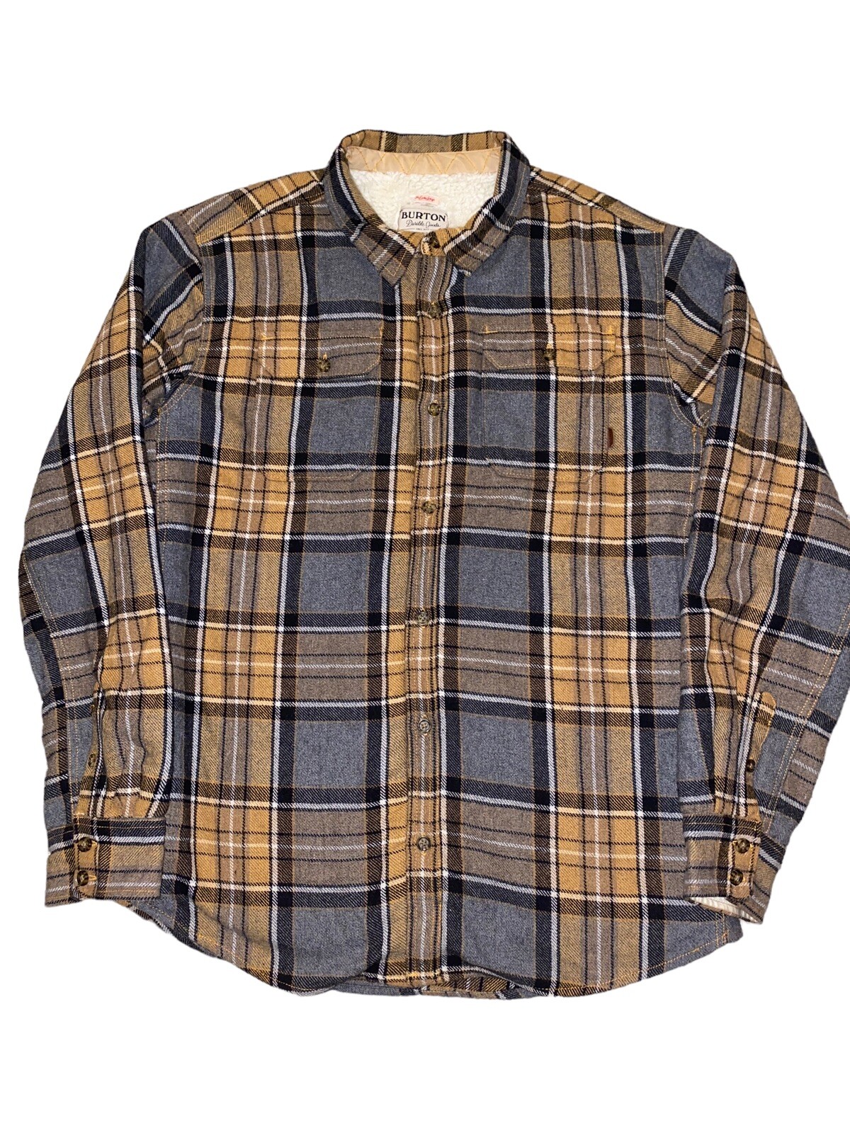 burton dryride flannel shirt