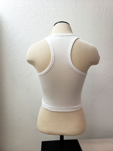 Women Casual Basic Solid Sleeveless Racerback Crop Top Shirt RT12422 - Picture 18 of 27