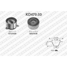 Kit de distribution Mazda 929