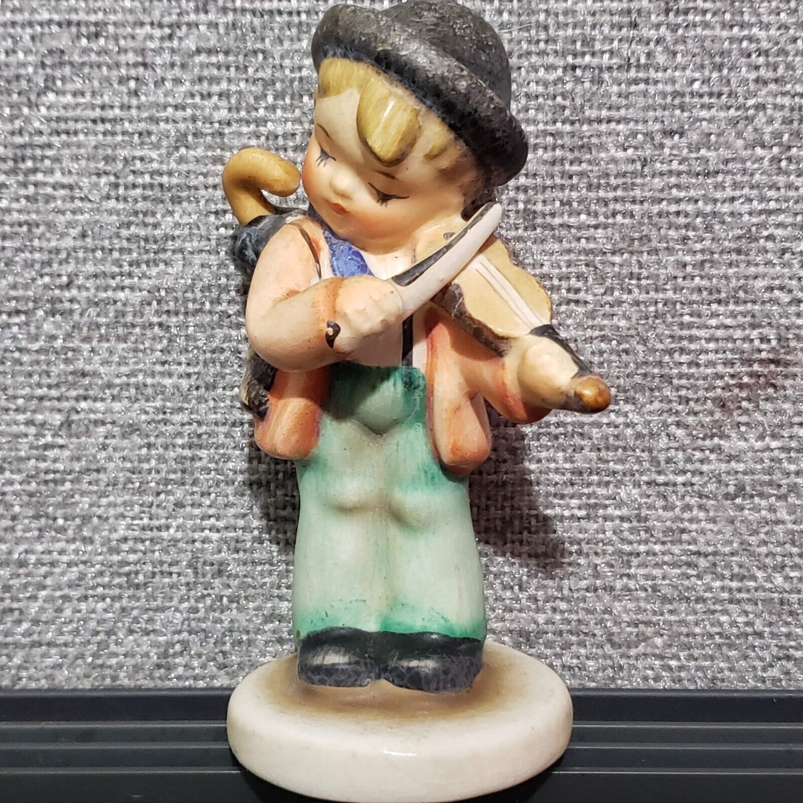 Vtg Collectible Napco Hummel Look Alike The Little Fiddler Figurine  S901