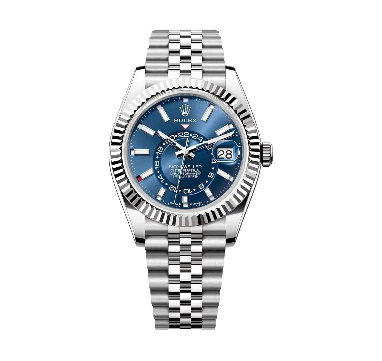 Rolex 12-Hour Dial Stainless Steel Case Wristwatches