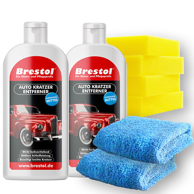 AUTO KRATZERENTFERNER 2x 500 ml SET Lackpolitur Autopolitur Lackglanz Lackstift