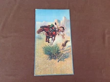 Super Cool Vintage H Herget Embossed Print 