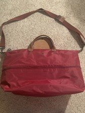 longchamp le pliage expandable travel duffel nylon weekender