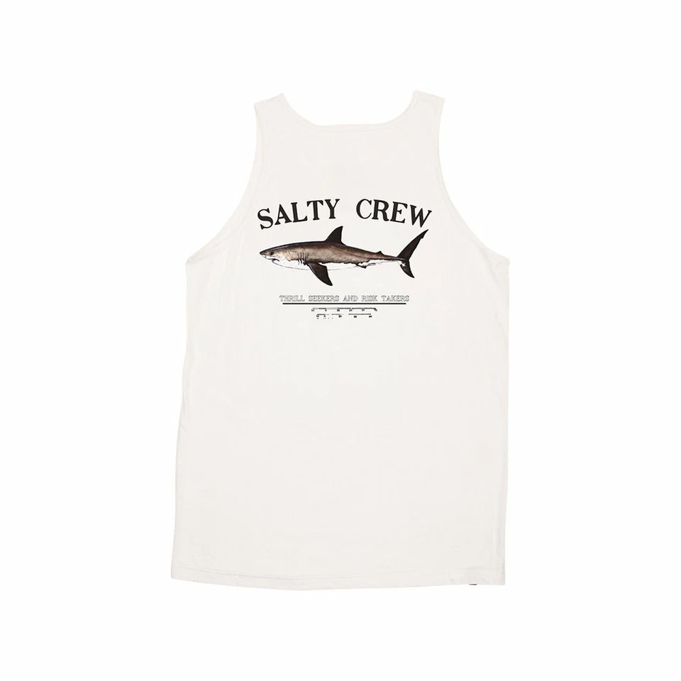 Salty Crew Bruce Tank - White - Image 2 of 2