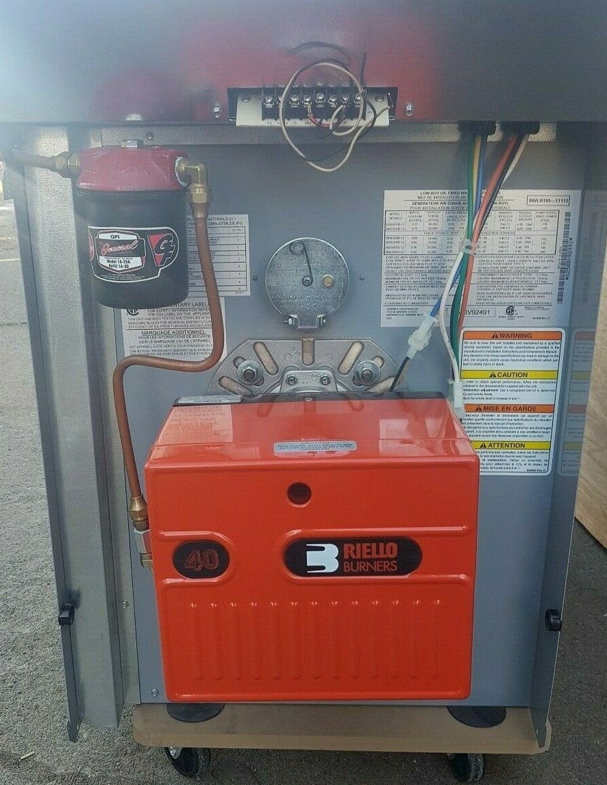 Carrier Low-Boy Oil Fired Furnace 85,000 BTU, 58VLR105-12 - Tested - Like  New | eBay